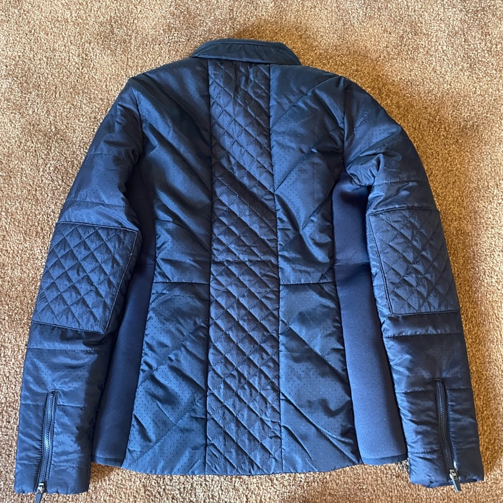 Fabletics Navy Quilted Jacket - image 5